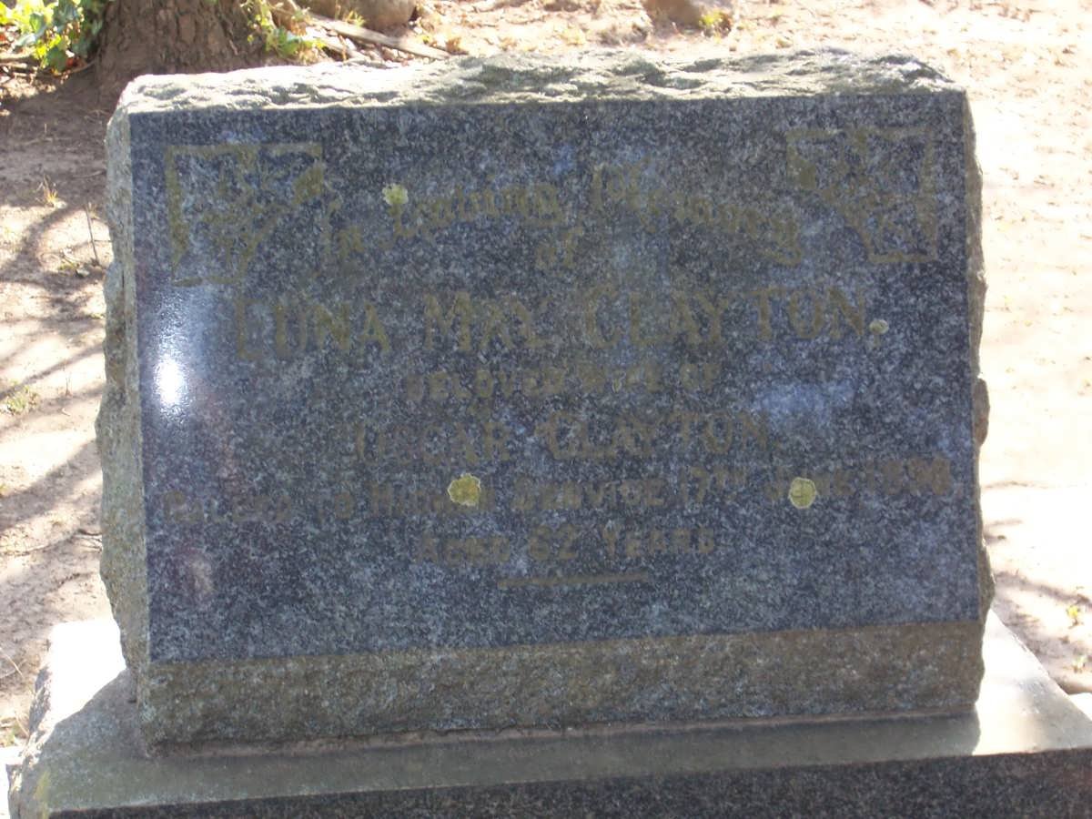CLAYTON Edna May