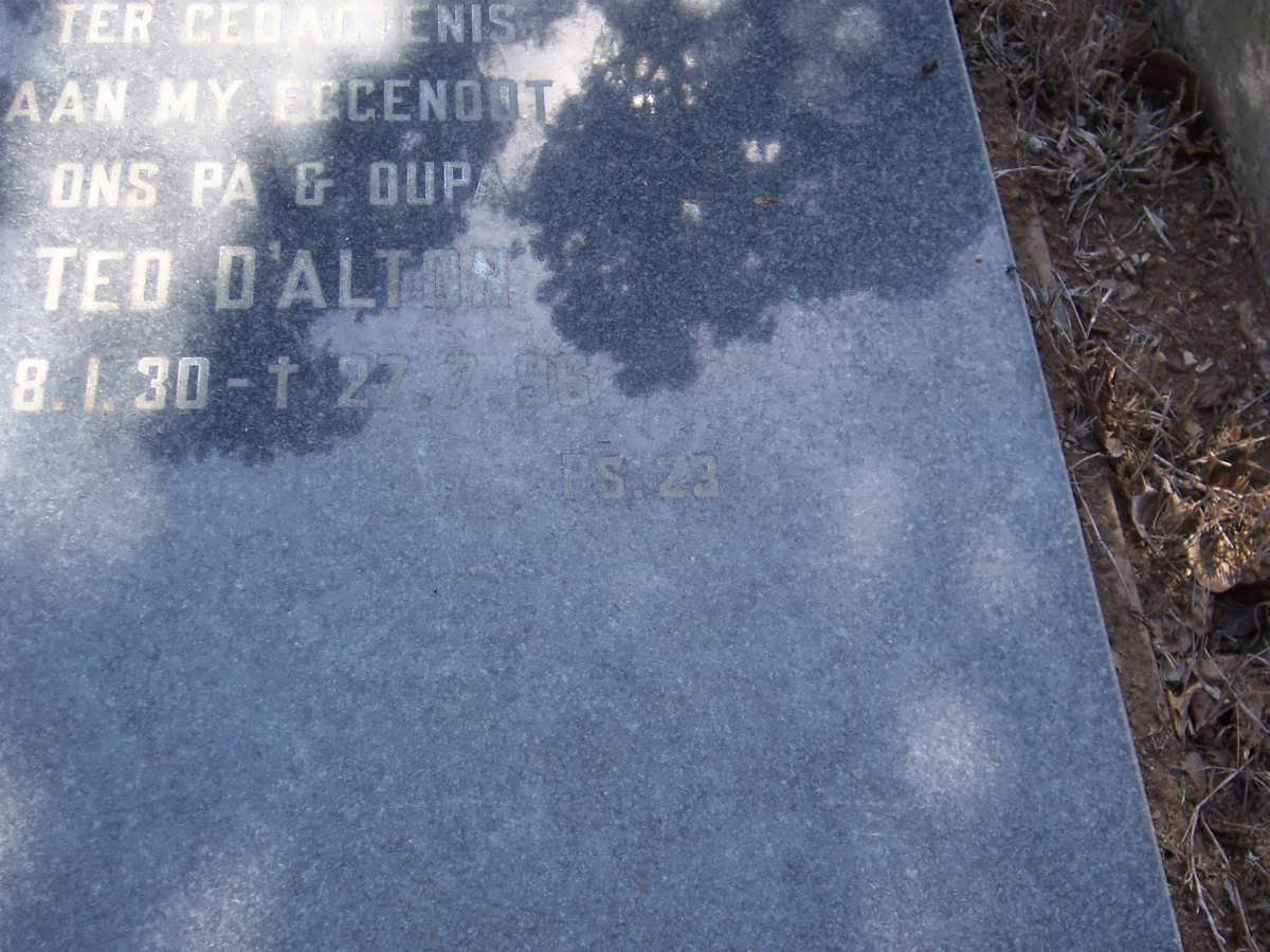 DALTON Ted 1930-1996