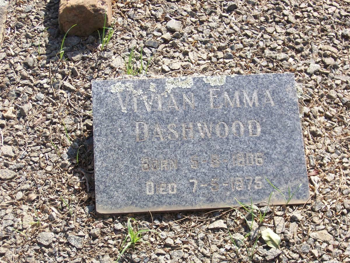 DASHWOOD Vivian Emma 1906-1975