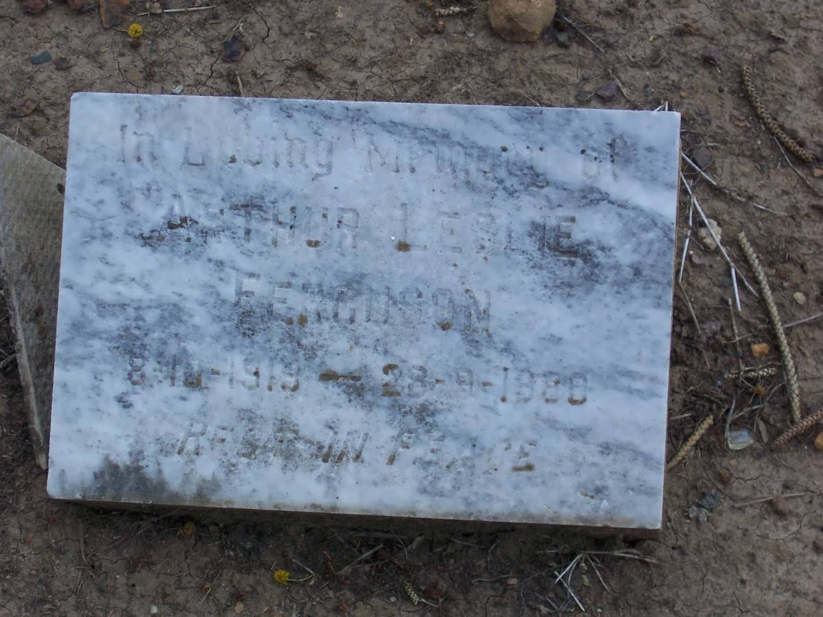 FERGUSON Arthur Leslie 1919-1980