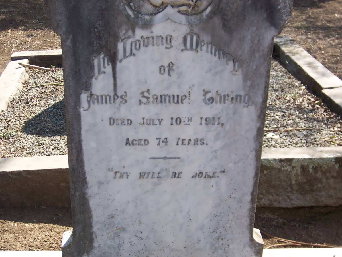 GHRING James Samuel -1911