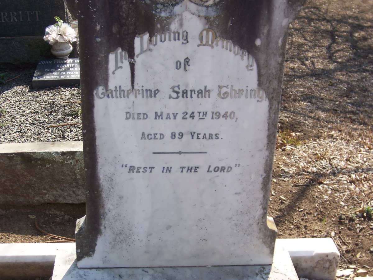 GHRING Catherine Sarah -1940