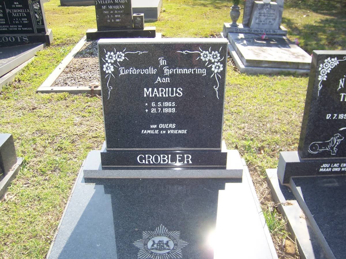 GROBLER Marius 1965-1989