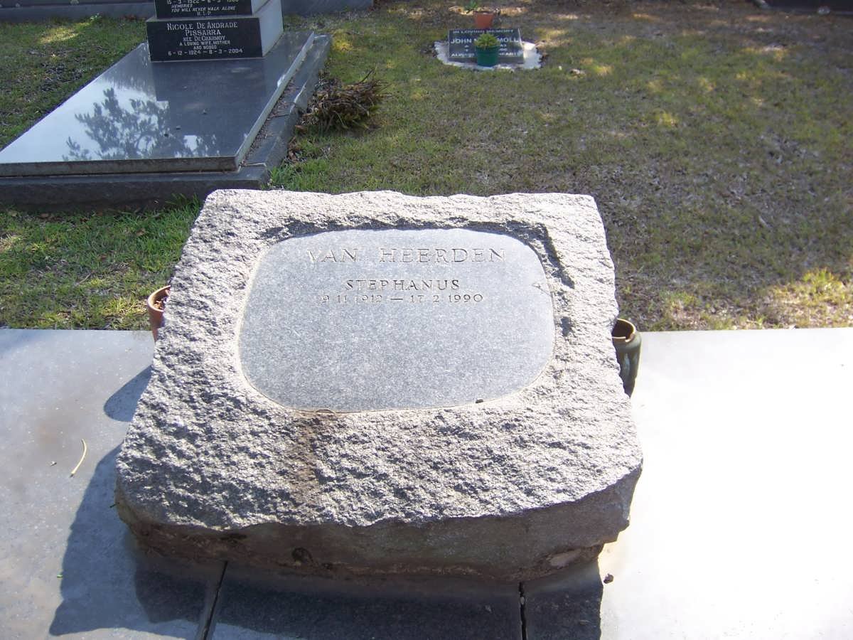 HEERDEN Stephanus, van 1912-1990