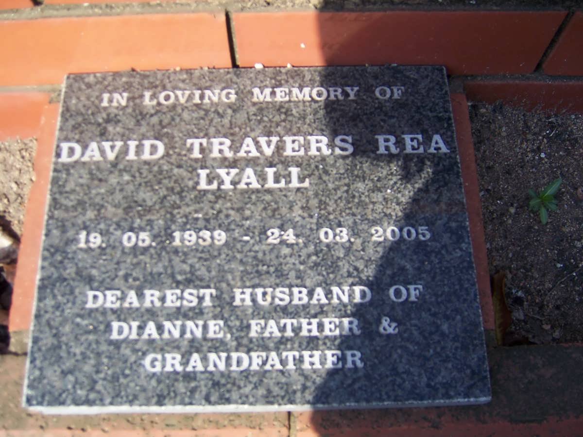 LYALL David Travers Rea 1939-2005