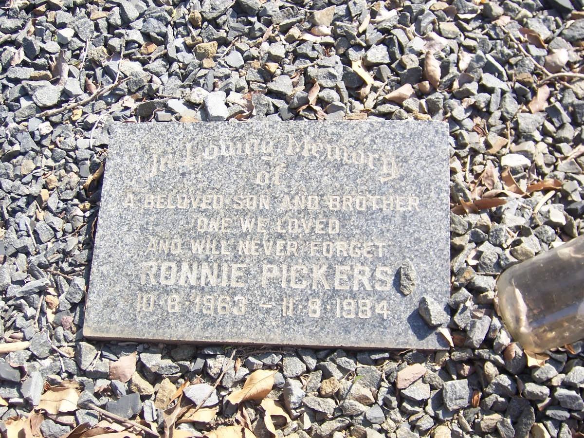 PICKERS Ronnie 1963-1984