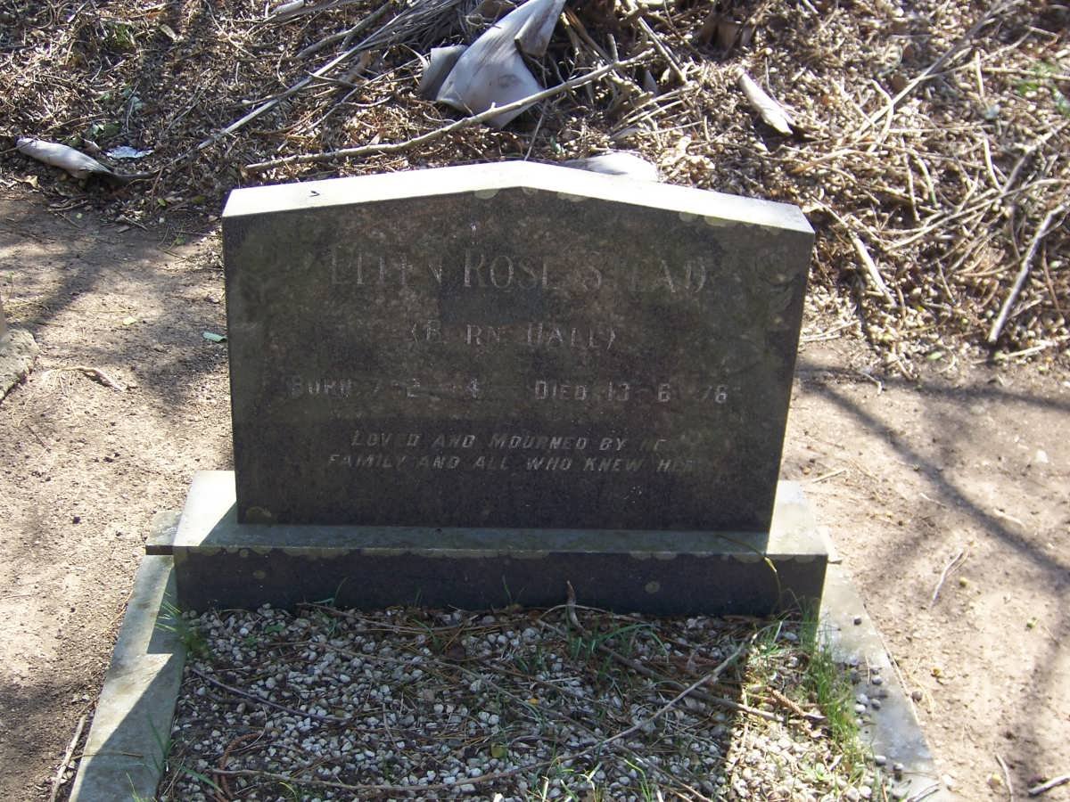 STEAD Ellen Rose nee HALL 1944-1976