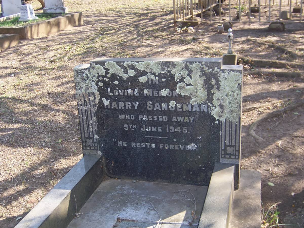 SANDEMAN Harry -1945