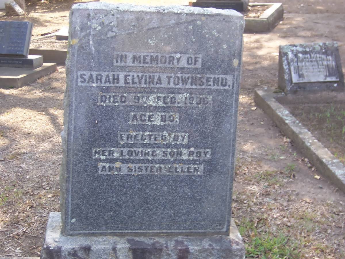 TOWNSEND Sarah Elvina -1936