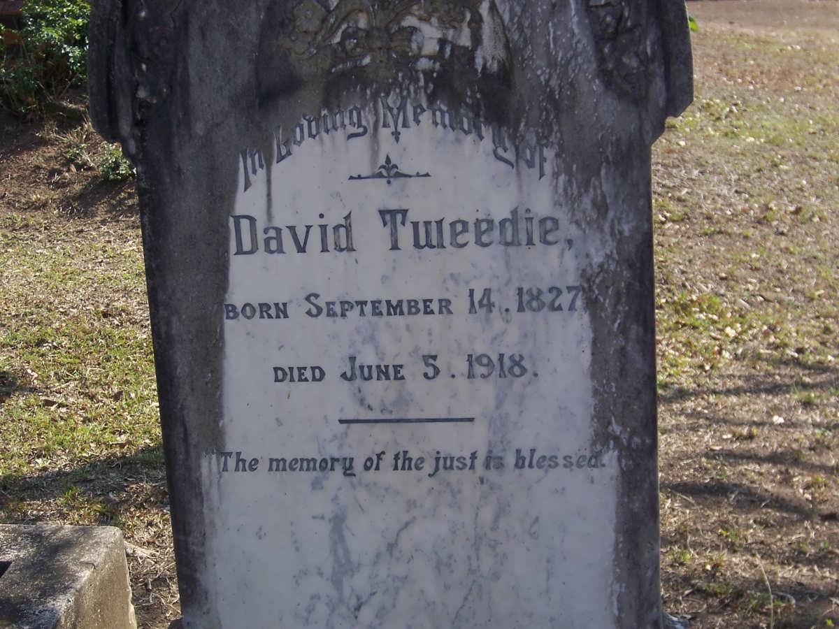 TWEEDIE David 1827-1918