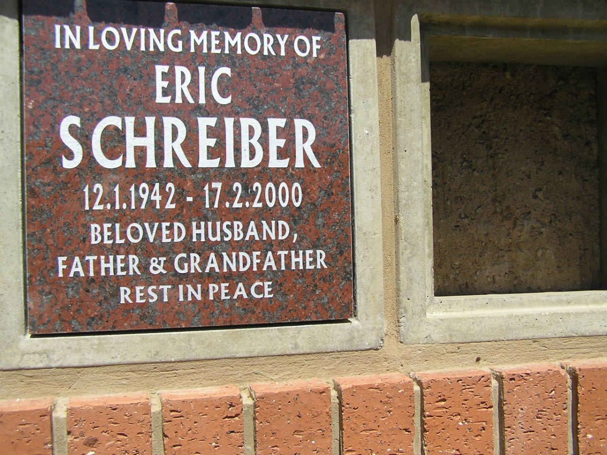 SCHREIBER Eric 1942-2000