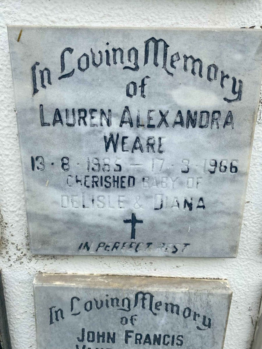 WEARE Lauren Alexandra 1985-1966