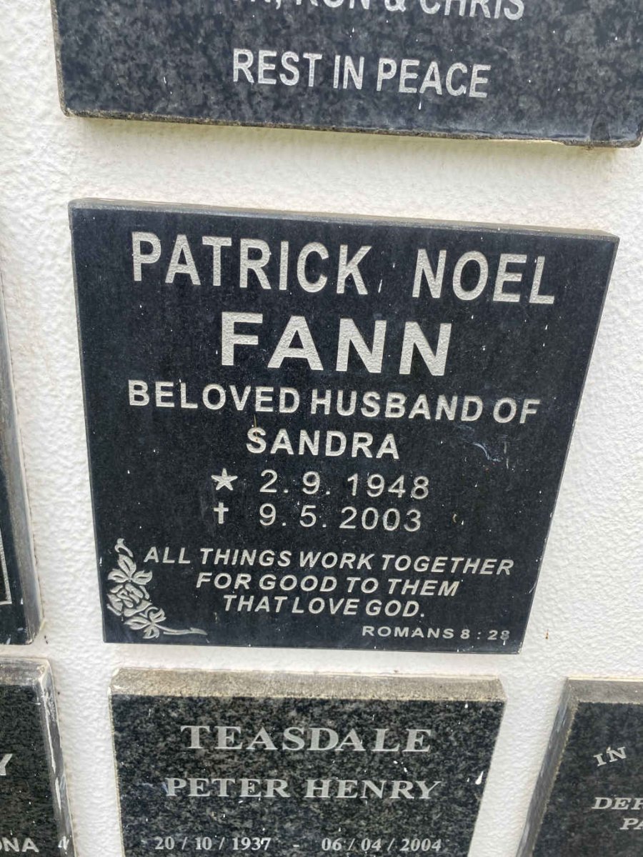 FANN Patrick Noel 1948-2003