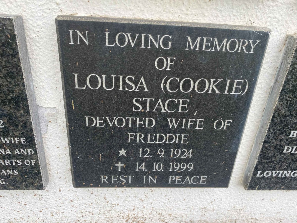 STACE Louisa 1924-1999
