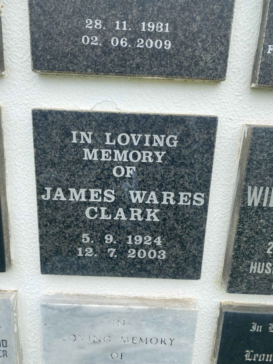 CLARK James Wares 1924-2003