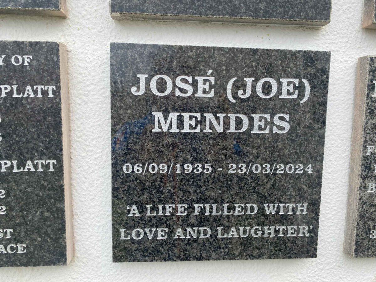 MENDES Jose 1935-2024