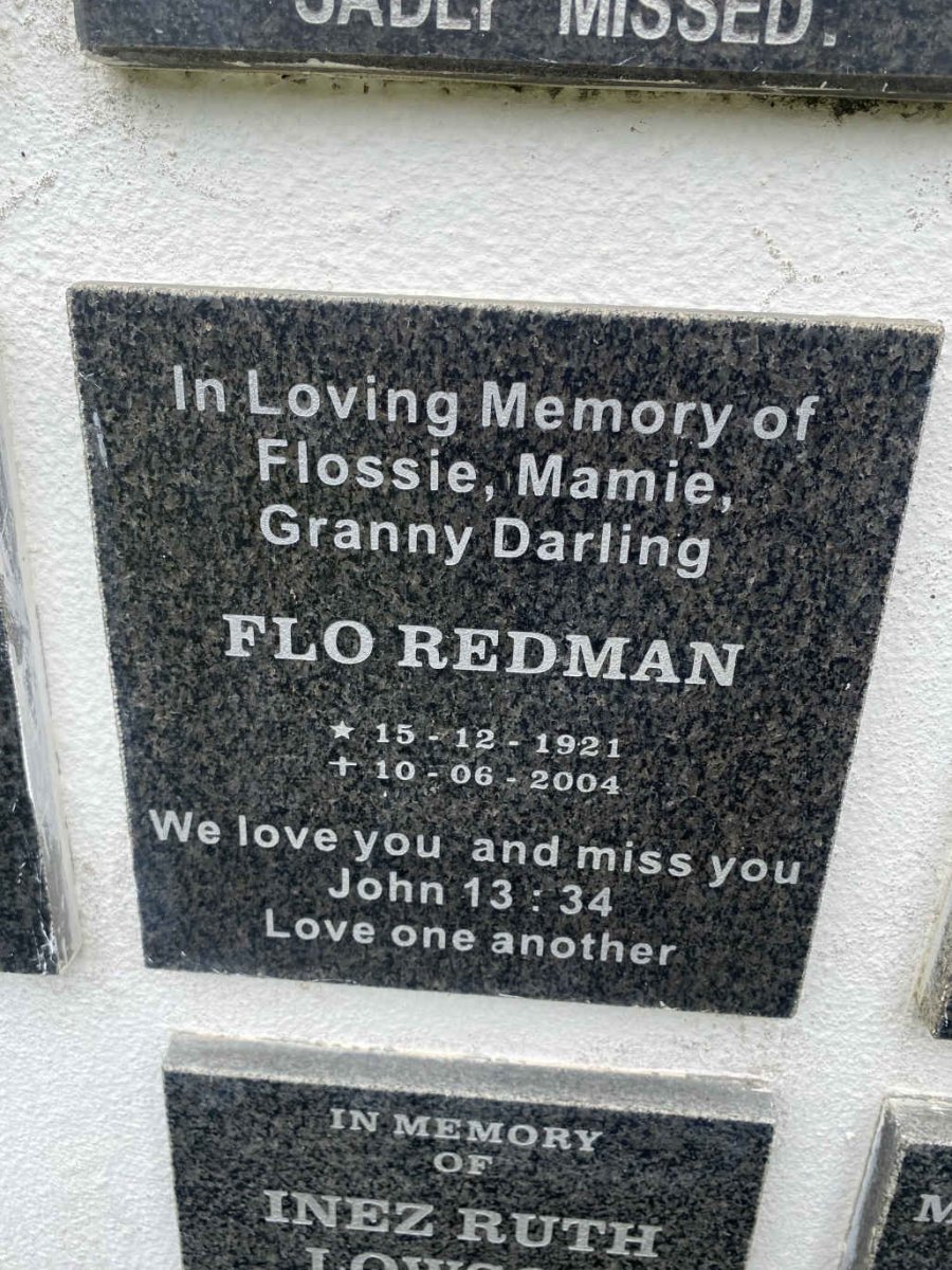 REDMAN Flo 1921-2004