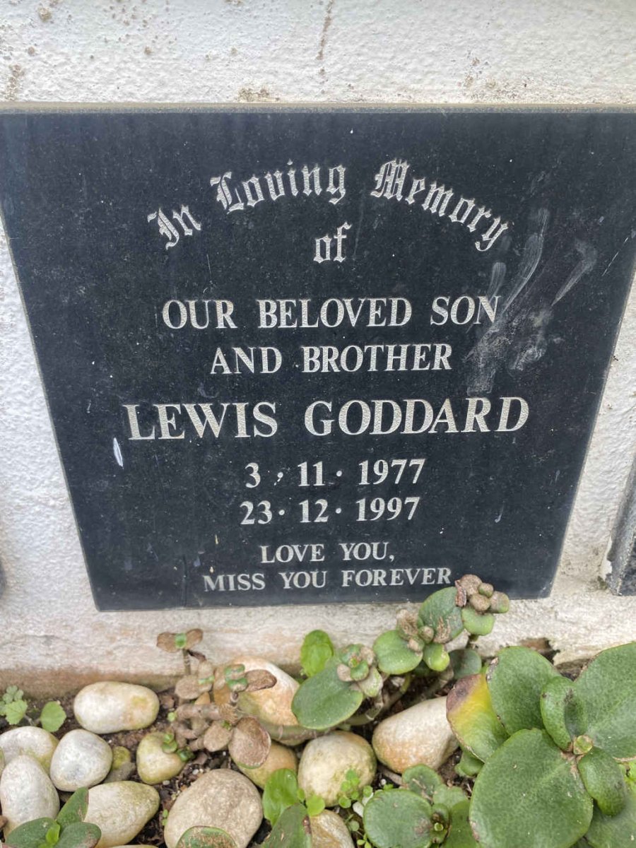 GODDARD Lewis 1977-1997