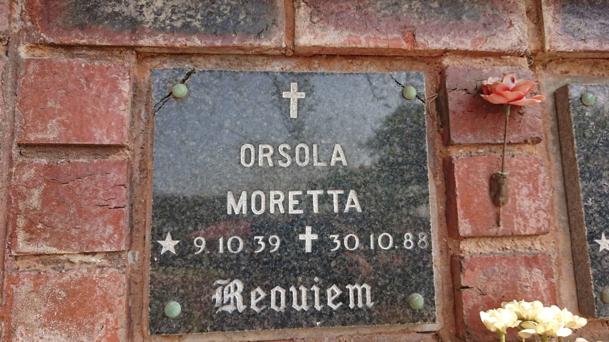 MORETTA Orsola 1939-1988