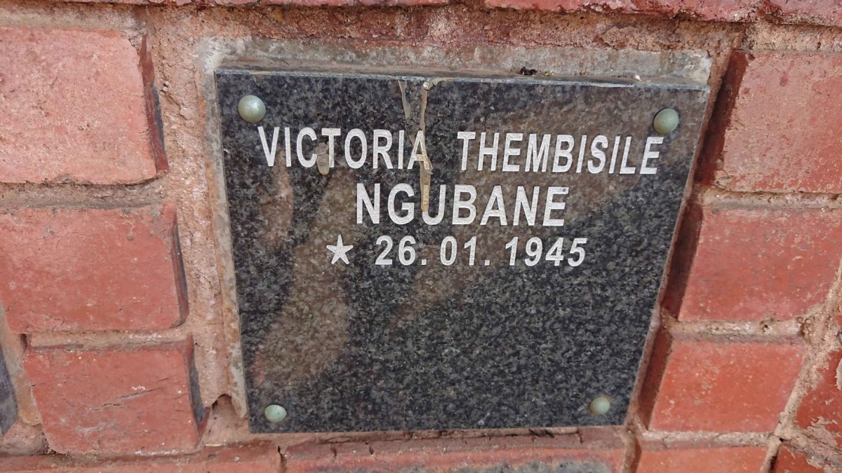 NGUBANE Victoria Thembisile 1945-