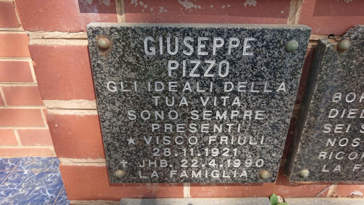 PIZZO Giuseppe 1921-1990