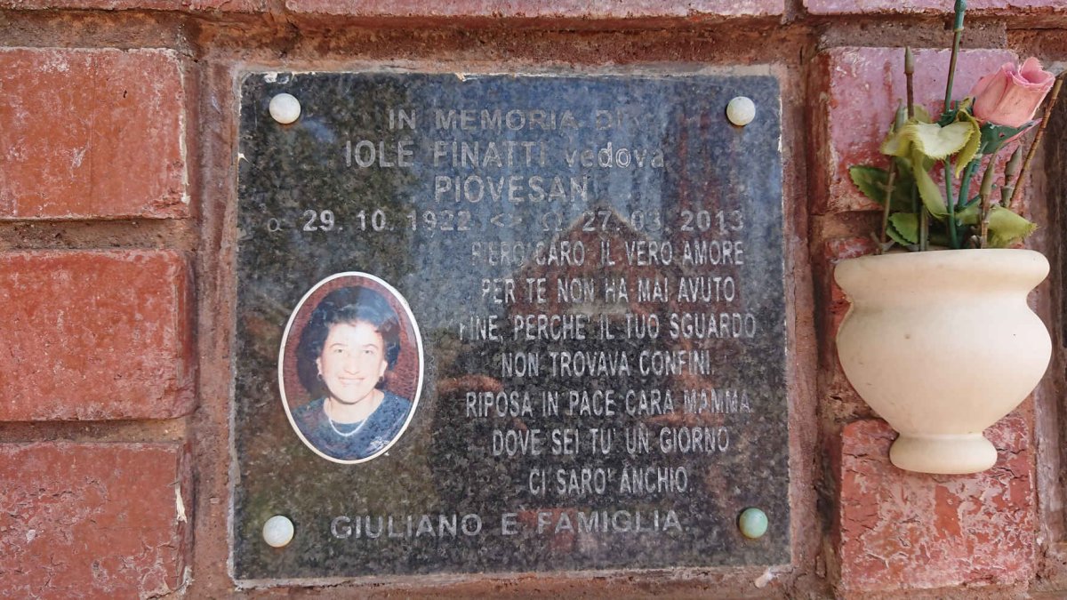 PIOVESAN Iole Finatti 1922-2013