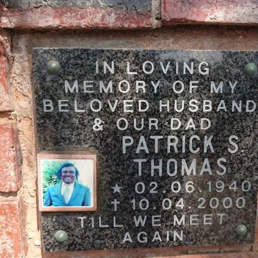 THOMAS Patrick S. 1940-2000