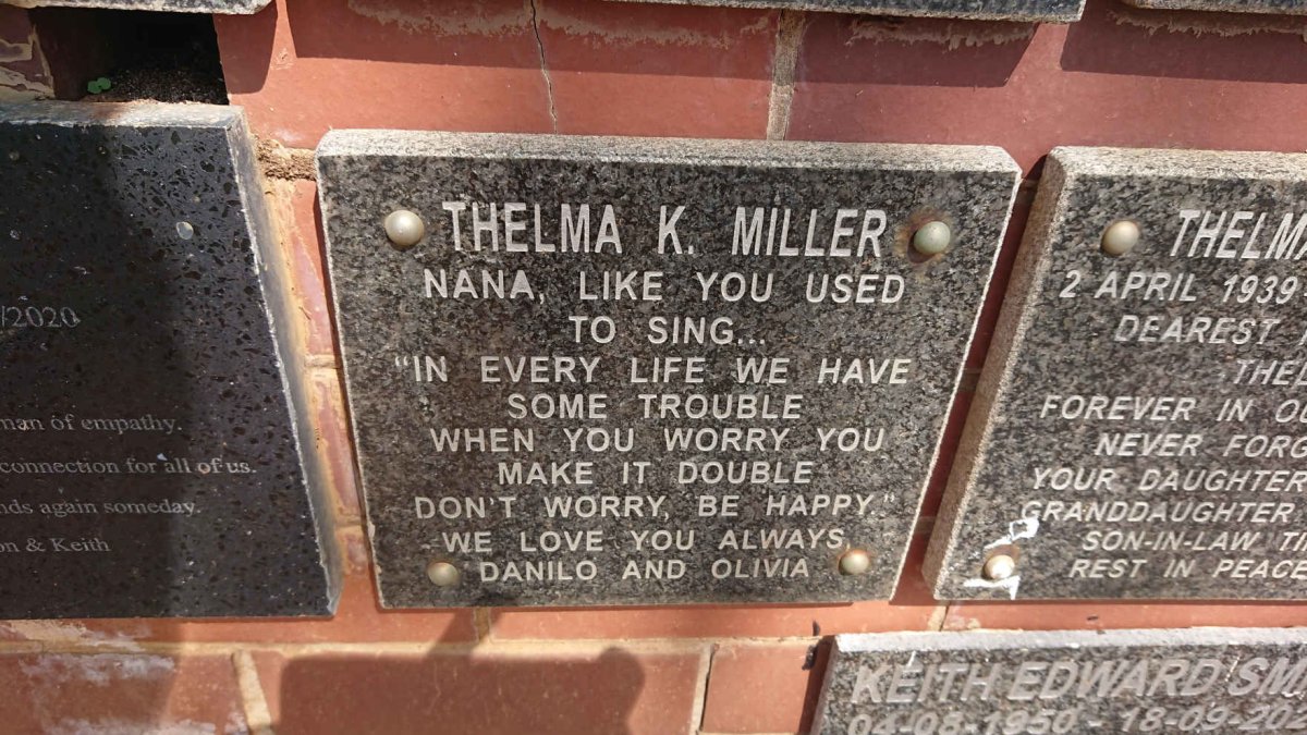 MILLER Thelma K.