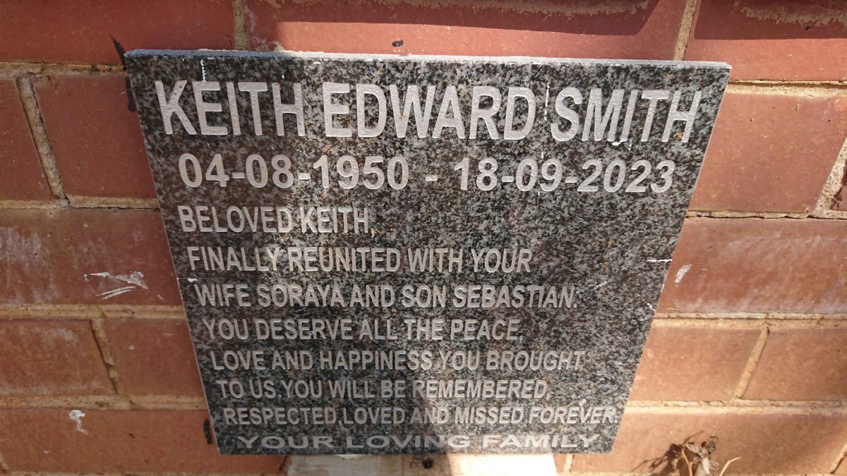 SMITH Keith Edward 1950-2023