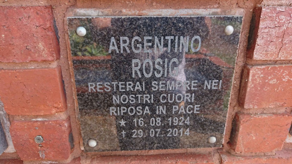 ROSIG Argentino 1924-2014
