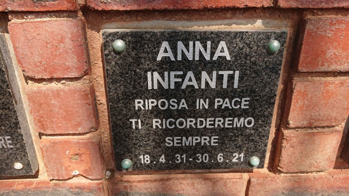 INFANTI Anna 1931-2021