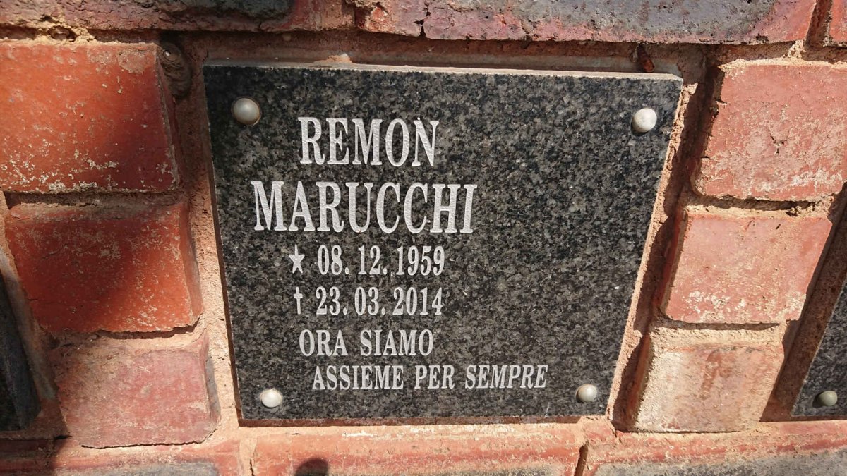 MARUCCHI Remon 1959-2014