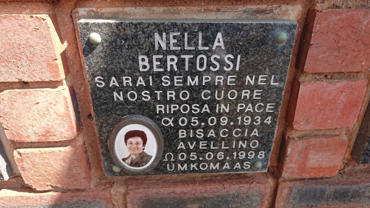 BERTOSSI Nella 1934-1998