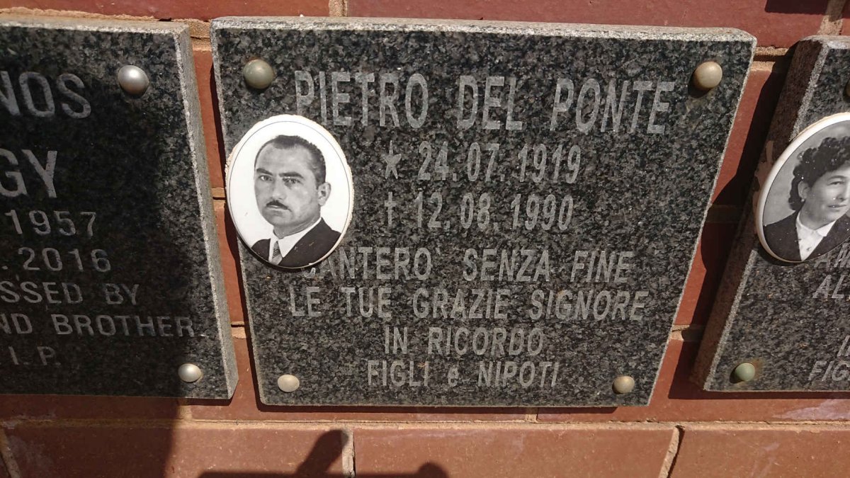 PONTE Pietro, del 1919-1990