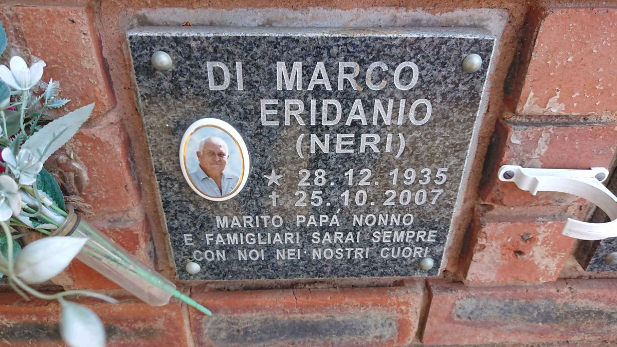 ERIDANIO Marco 1935-2007
