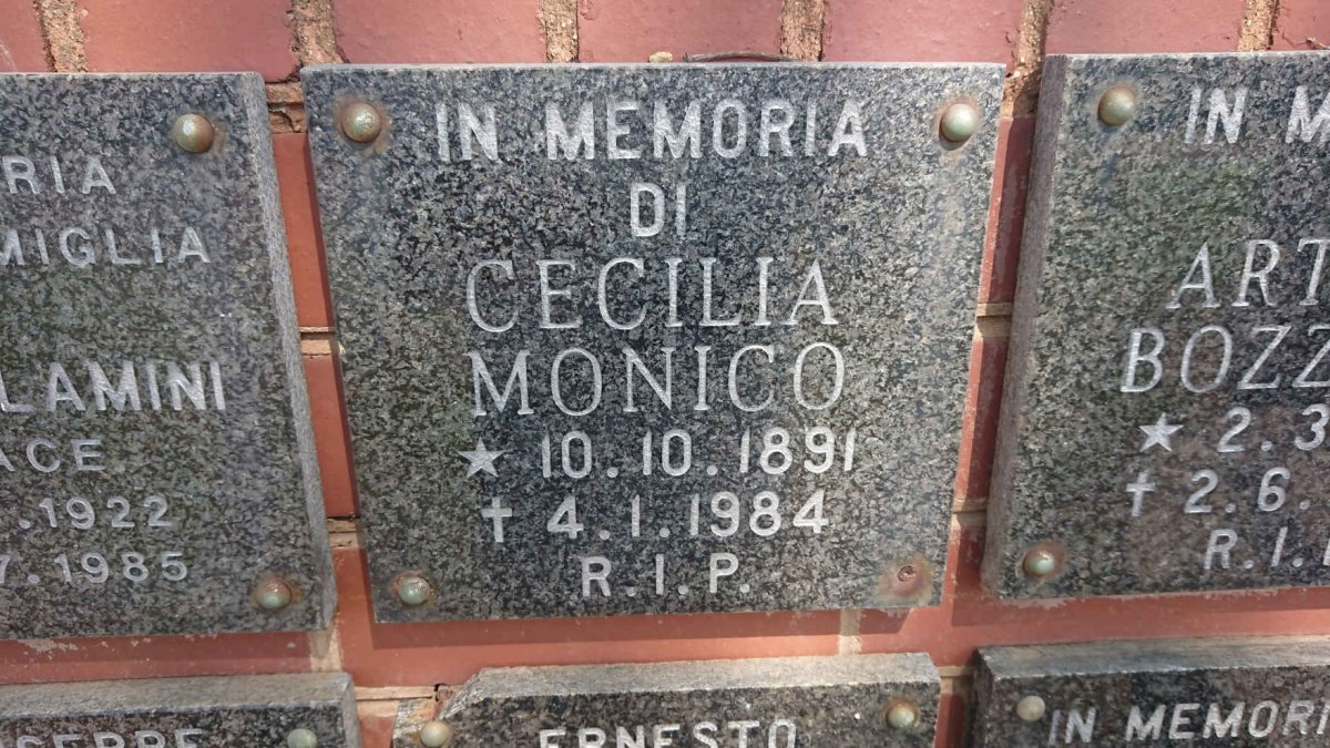 MONICO Cecilia 1891-1984