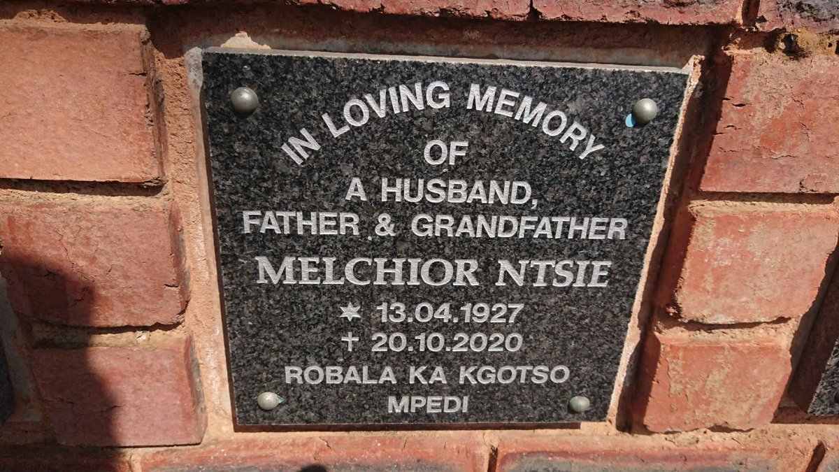 NTSIE Melchior 1927-2020