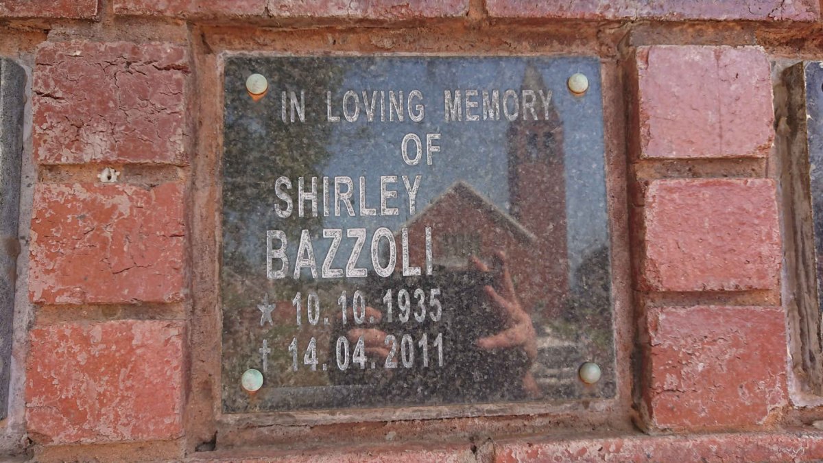 BAZZOLI Shirley 1935-2011