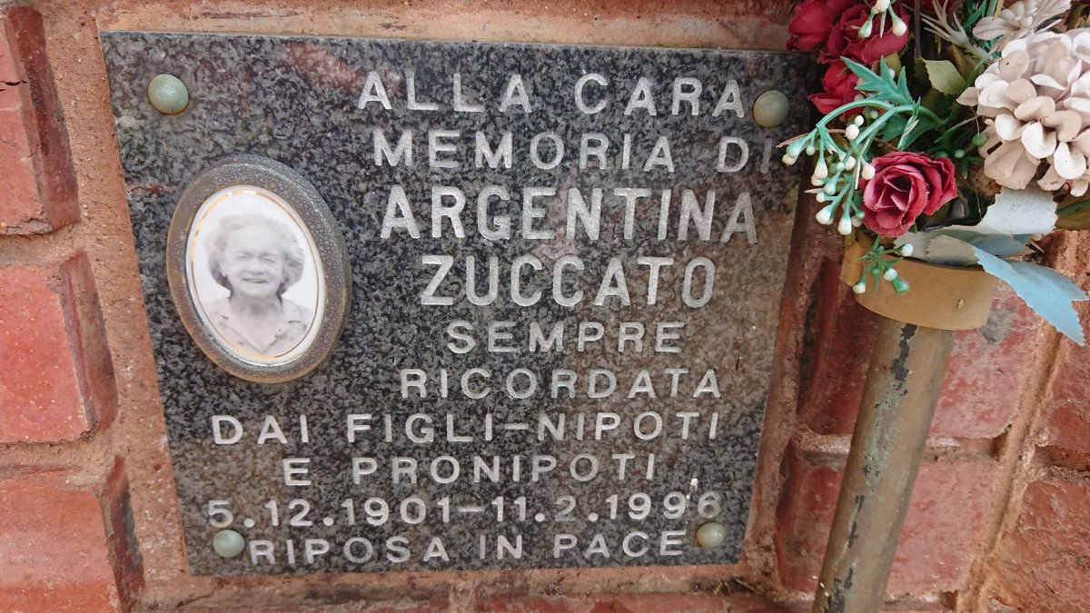 ZUCCATO Argentina 1901-1996
