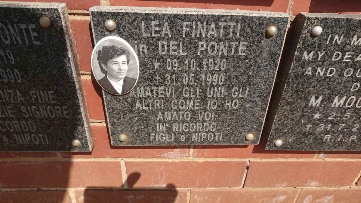 PONTE Lea Finatti, del 1920-1990