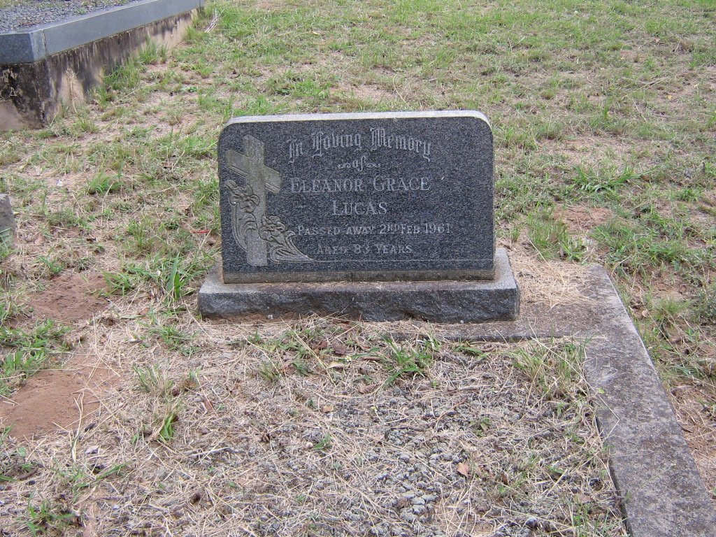 LUCAS Eleanor Grace -1961