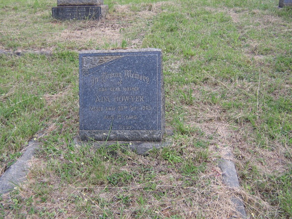 BOWYER Ada -1949