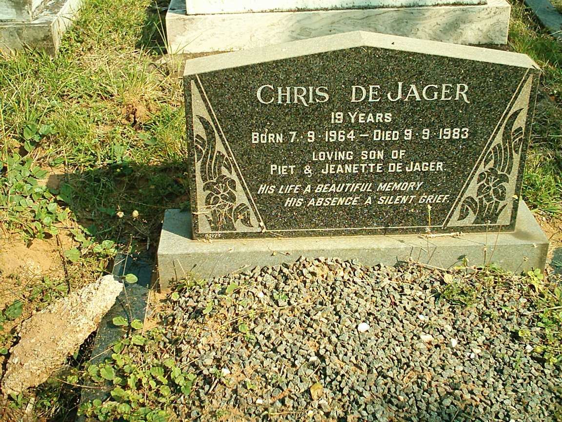 JAGER Chris, de 1964-1983