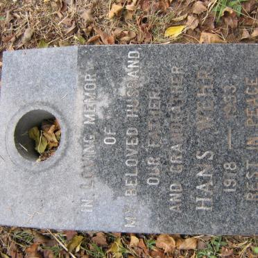 WEHR Hans 1918-1993