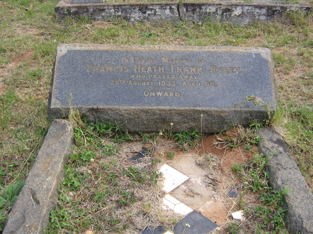 RYLEY Francis Heath Frank -1933