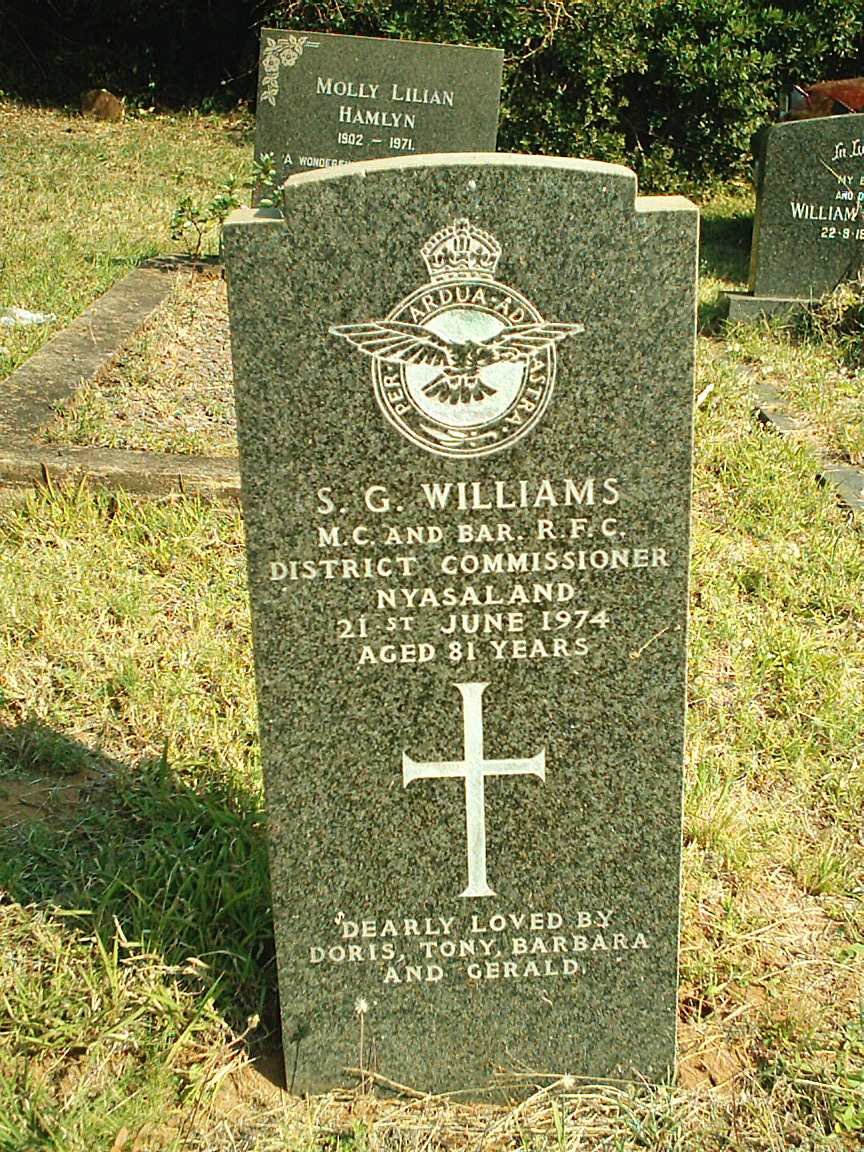 WILLIAMS S.G. -1974