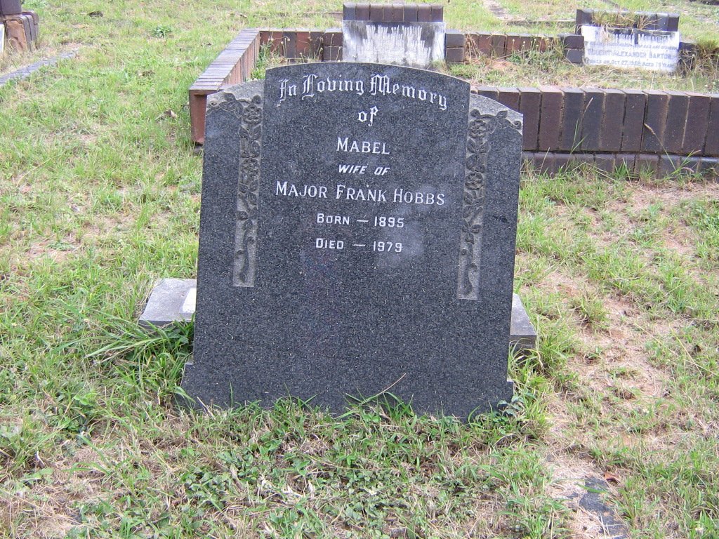 HOBBS Mabel 1895-1979