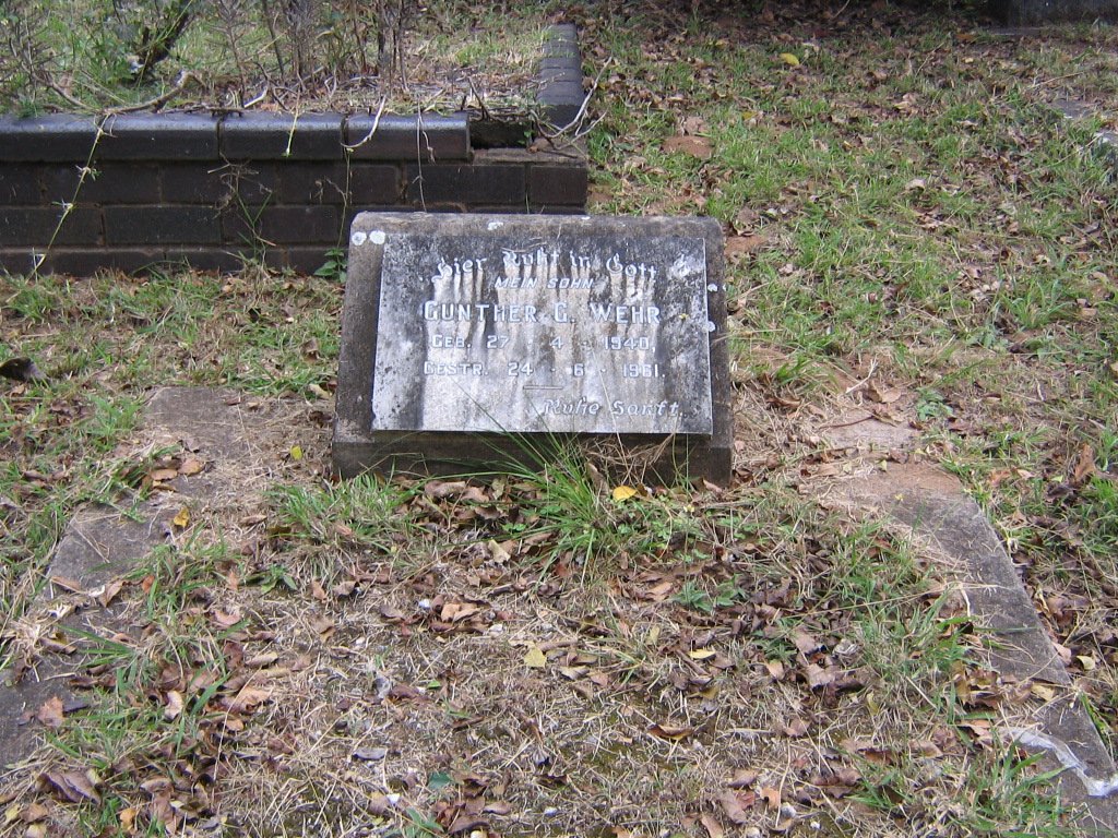 WEHR Gunter G. 1940-1961