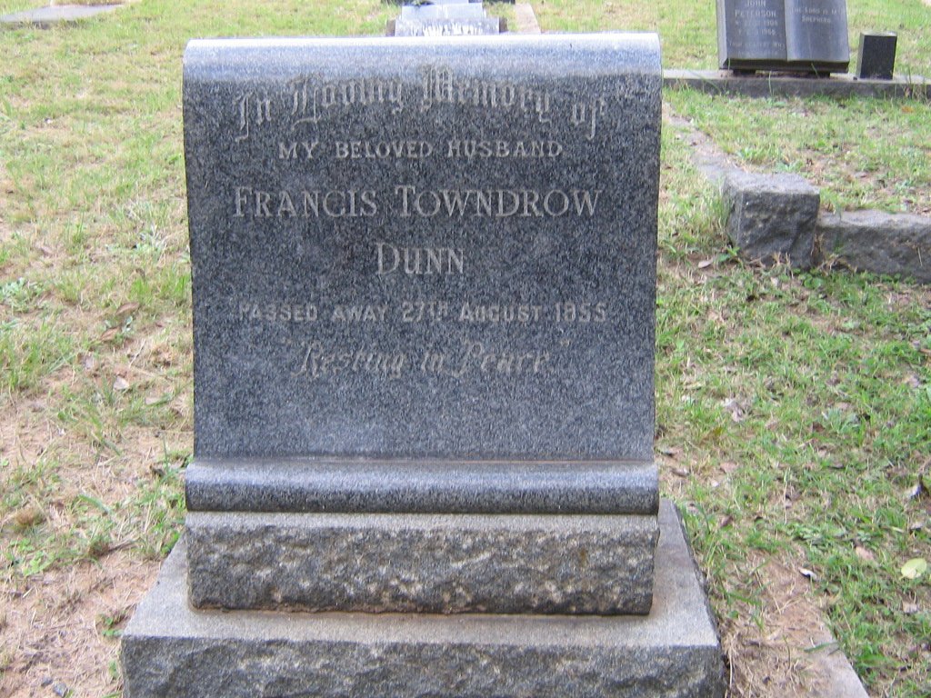 DUNN Francis Towndrow -1955