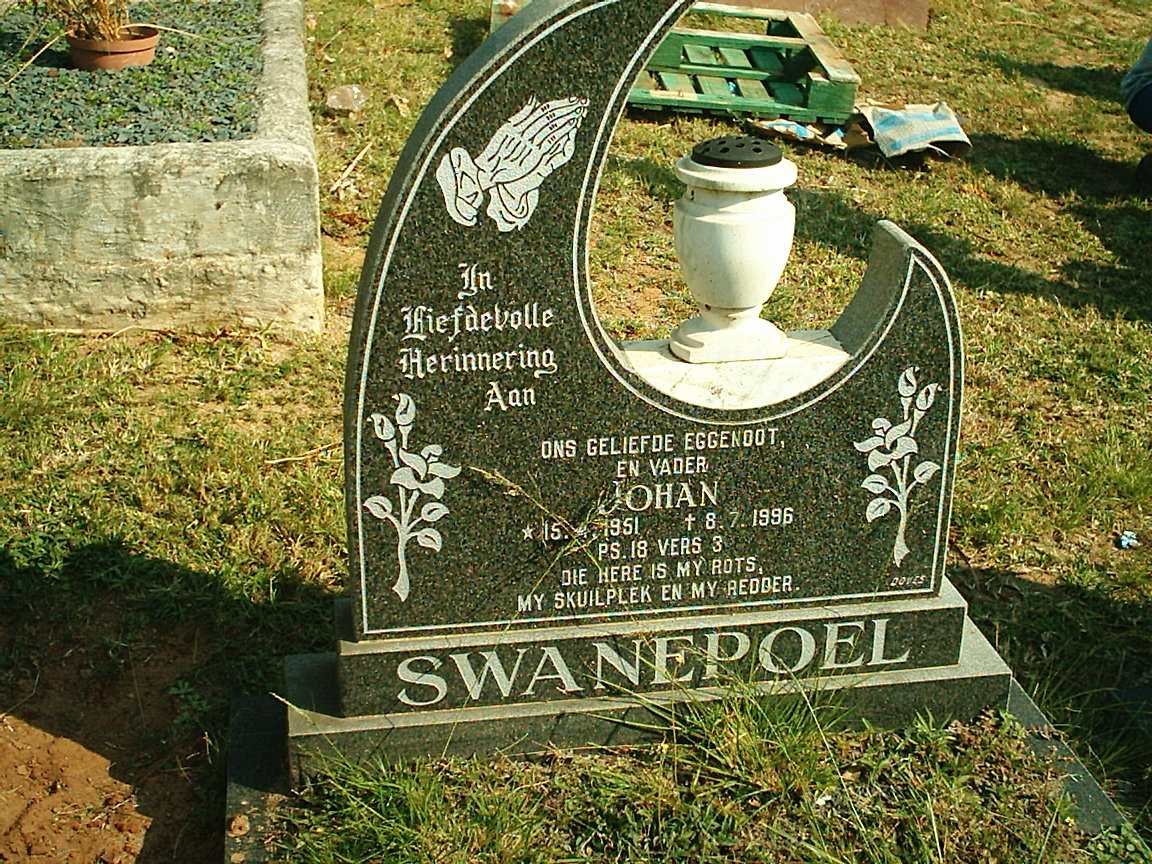 SWANEPOEL Johan 1951-1996